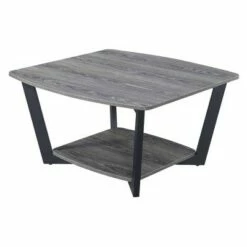 Breighton Home Graystone Square Coffee Table - Johar Furniture Gray/black -Coffee Tables Elegant store unnamed file 1002
