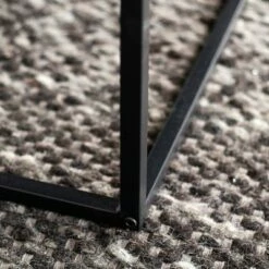 Modern Reversible Open Shelf Coffee Table - Saracina Home White Faux Marble/dark Concrete -Coffee Tables Elegant store unnamed file 1023