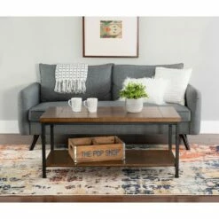 Austin Coffee Table Brown - Linon -Coffee Tables Elegant store unnamed file 1033
