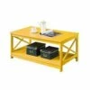 Oxford Coffee Table Yellow - Breighton Home