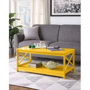 Oxford Coffee Table Yellow - Breighton Home 4 Oxford Coffee Table Yellow - Breighton Home - Image 2