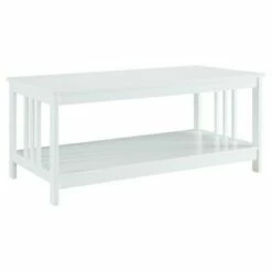 Mission Coffee Table - Breighton Home White 11 Mission Coffee Table - Breighton Home White -Coffee Tables Elegant store unnamed file 1046