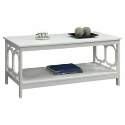 Breighton Home Omega Coffee Table - Johar Furniture Cherry Red/black