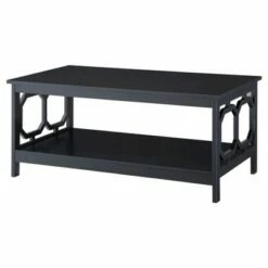 Breighton Home Omega Coffee Table - Johar Furniture Cherry Red/black -Coffee Tables Elegant store unnamed file 1056