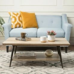 Lathom Coffee Table - Canyon Gray - Christopher Knight Home