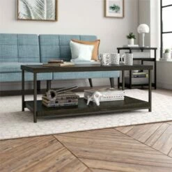 Arborview Coffee Table - Room & Joy Brown Oak -Coffee Tables Elegant store unnamed file 1084
