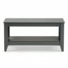 Elada Wood Coffee Table Gray - Baxton Studio