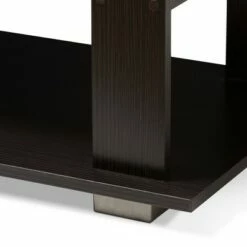 Joliette Modern and Contemporary Finished Coffee Table Dark Brown - Baxton Studio -Coffee Tables Elegant store unnamed file 1106