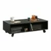 Sauder Boulevard Cafe Coffee Table Black with Vintage Oak Accents