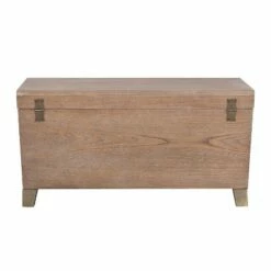 Pyramid Trunk Cocktail Table Burnt Oak - Aiden Lane -Coffee Tables Elegant store unnamed file 1129