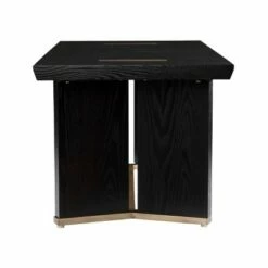 Steleigh Contemporary Cocktail Table Black/Brass - Aiden Lane -Coffee Tables Elegant store unnamed file 1137