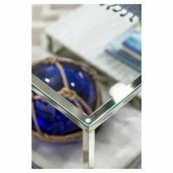 Tressie Coffee Table White/Chrome - HOMES: Inside + Out 11 Tressie Coffee Table White/Chrome - HOMES: Inside + Out -Coffee Tables Elegant store unnamed file 1149