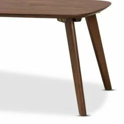 Dahlia Coffee Table Walnut - Baxton Studio -Coffee Tables Elegant store unnamed file 1154