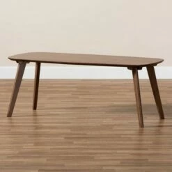 Dahlia Coffee Table Walnut - Baxton Studio -Coffee Tables Elegant store unnamed file 1156
