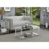 Omega Chrome Coffee Table Chrome - Breighton Home -Coffee Tables Elegant store unnamed file 1158