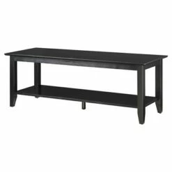 Breighton Home American Heritage Coffee Table with Shelf - Convenience Concepts -Coffee Tables Elegant store unnamed file 1163