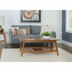Charlotte Coffee Table Brown - Linon