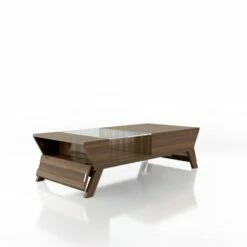Kathryne Modern Flip Down Cabinet Coffee Table - HOMES: Inside + Out Brown -Coffee Tables Elegant store unnamed file 1211