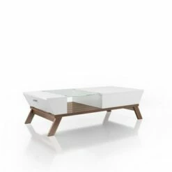 Kathryne Modern Flip Down Cabinet Coffee Table - HOMES: Inside + Out Brown -Coffee Tables Elegant store unnamed file 1213