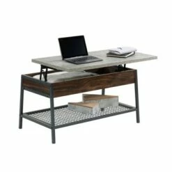 Market Commons Lift Top Coffee Table Walnut - Sauder -Coffee Tables Elegant store unnamed file 1222