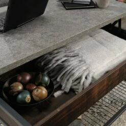 Market Commons Lift Top Coffee Table Walnut - Sauder -Coffee Tables Elegant store unnamed file 1224