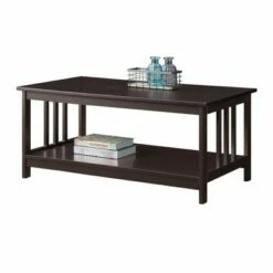 Breighton Home Mission Coffee Table - Johar Furniture Espresso