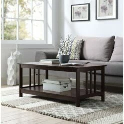 Breighton Home Mission Coffee Table - Johar Furniture Espresso -Coffee Tables Elegant store unnamed file 1236