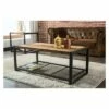 Soho 44" Coffee Table Reclaimed Brown - Crawford & Burke -Coffee Tables Elegant store unnamed file 124