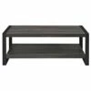 48" Modern Industrial Loop Leg Coffee Table Charcoal - Saracina Home -Coffee Tables Elegant store unnamed file 1247