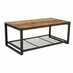 Soho 44" Coffee Table Reclaimed Brown - Crawford & Burke -Coffee Tables Elegant store unnamed file 128