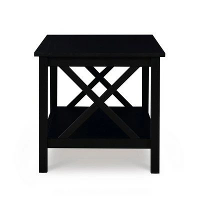 Davis Coffee Table - Linon Driftwood 4 Davis Coffee Table - Linon Driftwood - Image 2