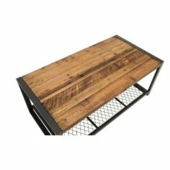 Soho 44" Coffee Table Reclaimed Brown - Crawford & Burke -Coffee Tables Elegant store unnamed file 130