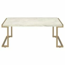 Coffee Table Champagne - Acme Furniture -Coffee Tables Elegant store unnamed file 1305