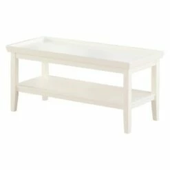 Ledgewood Coffee Table - Breighton Home Driftwood Top/white Frame -Coffee Tables Elegant store unnamed file 1339