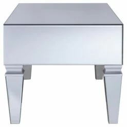 Darla Contemporary Mirrored Rectangular Cocktail Table - Mirrored - Aiden Lane -Coffee Tables Elegant store unnamed file 1352