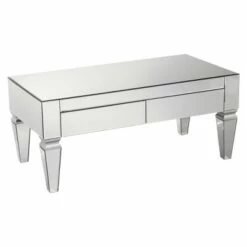 Darla Contemporary Mirrored Rectangular Cocktail Table - Mirrored - Aiden Lane -Coffee Tables Elegant store unnamed file 1360