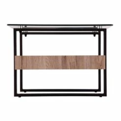 Craygrove Farmhouse Cocktail Table Natural/Black - Aiden Lane -Coffee Tables Elegant store unnamed file 1380