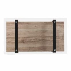 Craygrove Farmhouse Cocktail Table Natural/Black - Aiden Lane -Coffee Tables Elegant store unnamed file 1381