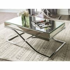 Lila Coffee Table Chrome - HOMES: Inside + Out