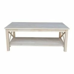 Hampton Coffee Table - International Concepts Beige