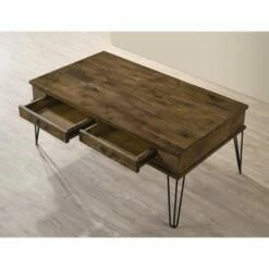 Dubon 2 Drawer Coffee Table Rustic Oak - HOMES: Inside + Out