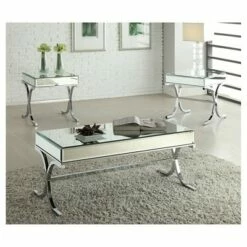 Coffee Table Chrome - Acme Furniture