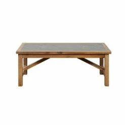 Carly Rustic Coffee Table Brown - Linon
