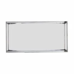 Kalb Glass Top Cocktail Table Chrome - Aiden Lane -Coffee Tables Elegant store unnamed file 1470