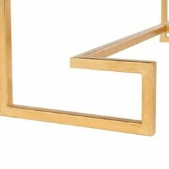 Burton Coffee Table - Gold/Glass - Safavieh -Coffee Tables Elegant store unnamed file 1495