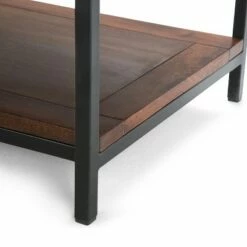 48" Rhonda Solid Mango Wood Coffee Table Dark Cognac Brown - WyndenHall -Coffee Tables Elegant store unnamed file 1532