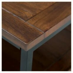 48" Rhonda Solid Mango Wood Coffee Table Dark Cognac Brown - WyndenHall -Coffee Tables Elegant store unnamed file 1533