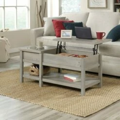 Cottage Road Lift Top Coffee Table Mystic Oak - Sauder -Coffee Tables Elegant store unnamed file 1547