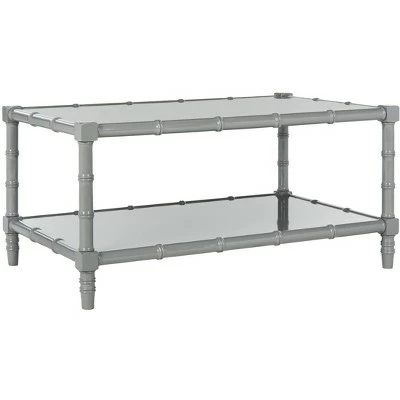Noam Modern Coastal Coffee Table - Grey - Safavieh 4 Noam Modern Coastal Coffee Table - Grey - Safavieh - Image 2