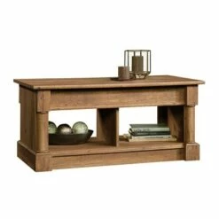 Sauder Palladia Lift Top Coffee Table Vintage Oak Finish
